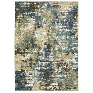 Oriental Weavers Reed RE06A Blue/ Green Indoor Area Rug - 6'7" x 9'6" - 1 of 4