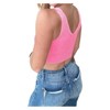 Women's Vneck Reversible Ribbed Bralette - ZENANA - 2 of 3