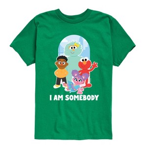 Boys' - Sesame Street - I Am Somebody Short Sleeve Graphic T-Shirt - 1 of 4