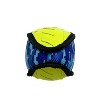 NERF 7" Tuff Rubber Camo Plush Football Polly Filled Dog Toy - Green/Blue - 3 of 4
