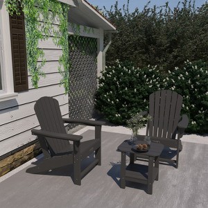 CASAINC Wood Adirondack Outdoor Chair, Set of 2 - 1 of 1