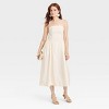 Women's Dropped Waist Midi A-Line Dress - A New Day™ - 3 of 3