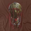 Freddy Vs Jason Mask And Claws Adult T-Shirt - 2 of 4