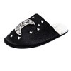 Jessica Simpson Women's Velour Slip-On Moon & Star Embellished Slipper - 3 of 4
