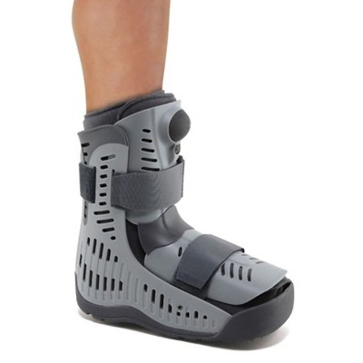 Rebound Air Walker Gray Air Walker Boot Medium Hook and Loop Strap for Either Foot B-242900003