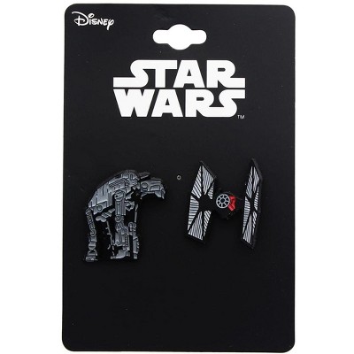 SalesOne LLC Star Wars: The Last Jedi AT-M6 and Tie Fighter Enamel Collector Pin Set