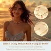 Charm Necklace Western Jewelry for Women Boho Initial Pendant Necklace Cowgirl Accessories Country Concert Outfits for Women Cowboy Chic Style - 4 of 4