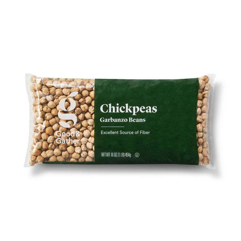 Dry Chickpeas Garbanzo Beans - 1lb - Good &#38; Gather&#8482;, 1 of 5