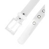 INSPIRE CHIC Womens Grommet Clear Waist Belt Plus Size Waist Belts for Jeans Dresses 1 Pc - 2 of 4