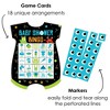 Big Dot of Happiness Monster Bash - Picture Bingo Cards and Markers - Little Monster Baby Shower Shaped Bingo Game - Set of 18 - 2 of 4