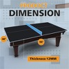 YONWAY 8ft Mid-Size Ping Pong Conversion Top, Foldable & Portable Table Tennis Table Top for Indoor Games - 4 of 4