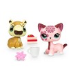 Littlest Pet Shop Cozy Holiday Winter Pals Pet Pairs Capybara and Short Hair Cat - 2pk - 2 of 4