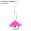 Unique Bargains Shiny Surface Ornament Car Party Accessory Hanging Disco Ball 2 Pcs - 3 of 4