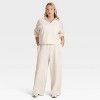 Women's Airy Sleek Wide Leg Sweatpants - All In Motion™ - 3 of 3