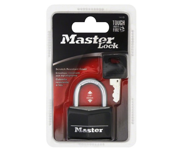 Master Lock 40mm Key Lock - Black
