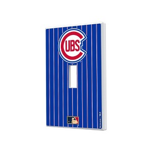 MLB Cooperstown Central Teams Pinstripe Hidden-Screw Light Switch Plate for Single Toggle - 1 of 4