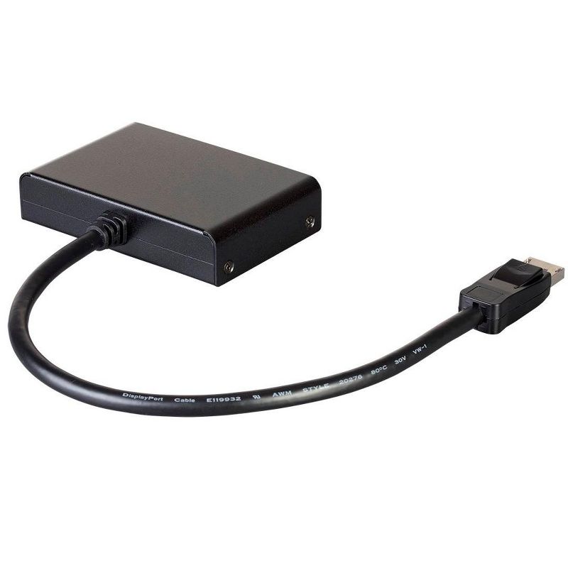 Monoprice 2-Port DisplayPort 1.2 to HDMI Multi-Stream Transport (MST) Hub, Ideal For Digital Signage And Large Video Displays In Schools, Churches, 4 of 7