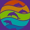 Women's Design By Humans dolphin art By hkartist Racerback Tank Top - 2 of 3