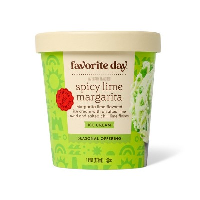 Spicy Lime Margarita Ice Cream - 16oz - Favorite Day™