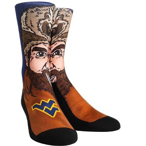 NCAA West Virginia Mountaineers - Mascot Rock 'Em Socks (S-M) - 1 of 2