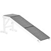 VisioGear Dog Ramp, Pet Ramp for Dogs with Non-Slip Carpet and Top Platform, White, 59.75"*15.75"*19.75" - 2 of 4