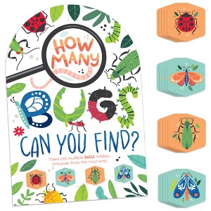 Big Dot of Happiness Buggin' Out - Bugs Birthday Party Scavenger Hunt - 1 Stand and 48 Game Pieces - Hide and Find Game - 1 of 4