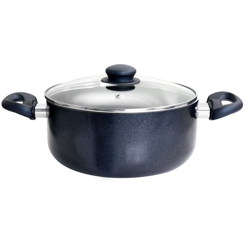 Rachael Ray Cook + Create 5qt Aluminum Nonstick Dutch Oven With Lid - Gray  : Target