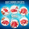 Joyfy 12Pcs Sea Shell Painting Kit for Kids, Glow in The Dark Painting Kit for Toddler Activities, Birthday Gift, Arts & Crafts for Boys Girls Age 6+ - 4 of 4