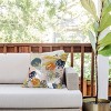 18"x18" Deny Designs Dominique Vari Words Tropical Foliage Pattern Square Outdoor Throw Pillow - 3 of 4