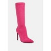 Playdate High Heeled Calf Boots Women - 2 of 4