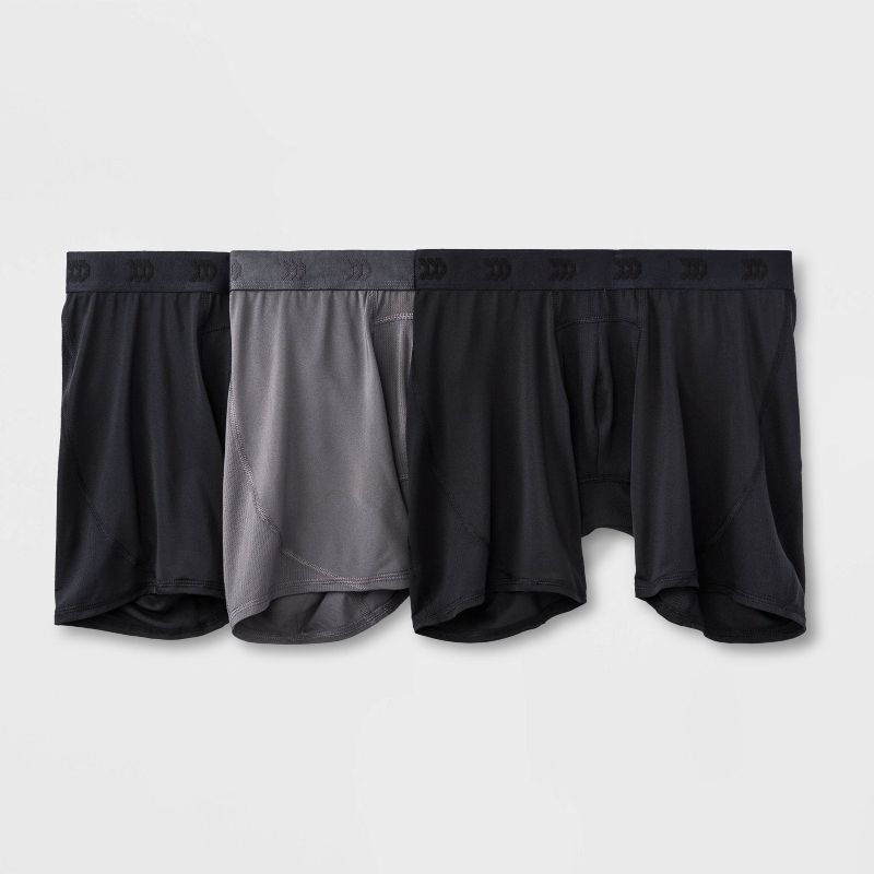 Men's Jersey Mesh Performance Boxer Briefs 3pk - All in Motion™, 1 of 5