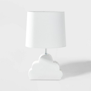Cloud Dual Light Figural Kids' Lamp White - Pillowfort™ - 1 of 4