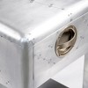 vidaXL Aviator End Table with 1 Drawer Vintage Aircraft Airman Style - 4 of 4