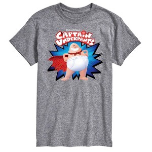 Men's - Captain Underpants - C. Underpants Original Logo Short Sleeve Graphic T-Shirt - 1 of 4