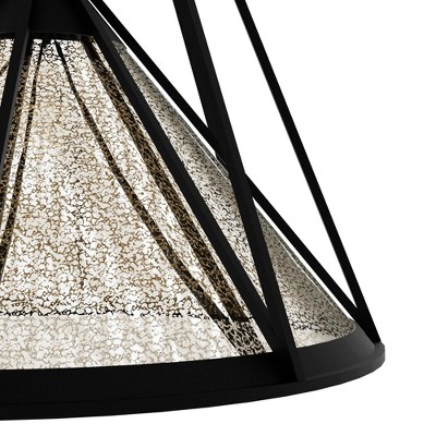 Hunter 17" Rafner Ceiling Light Natural Iron Finish - Stylish Pendant for Indoor Spaces, 1 Bulb, Dimmable, Modern Design