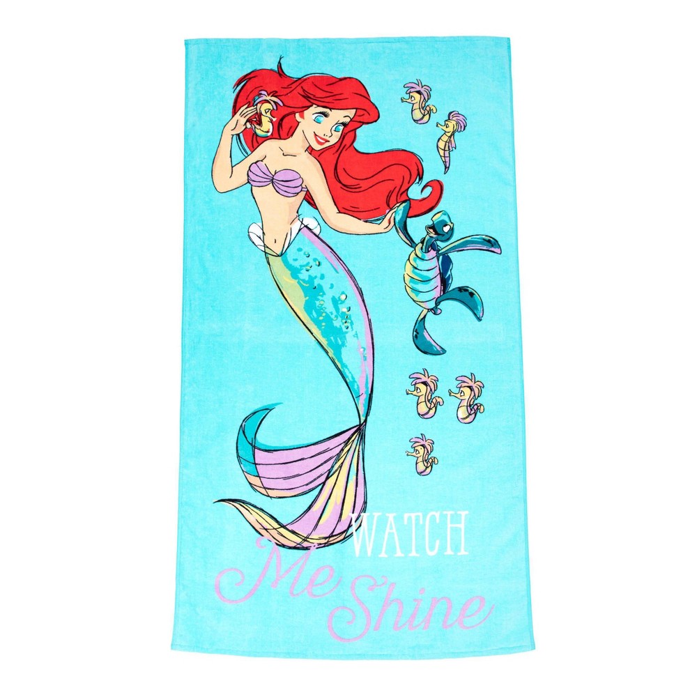 Photos - Towel Little Mermaid Standard Beach  - The Little Mermaid
