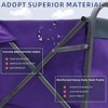 Collapsible Foldable Wagon, Portable Collapsible Wagon Carts, Beach Large Capacity Heavy Duty Folding Wagon For Sports, Shopping, Camping, Hiking - 4 of 4