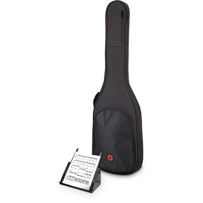Road Runner Avenue II Electric Bass Gig Bag w/ PROP-IT Portable Music Stand