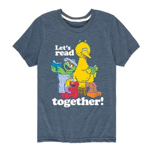 Boys' - Sesame Street - Lets Read Together Short Sleeve Graphic T-Shirt - 1 of 4