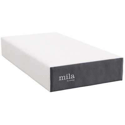 Modway Mila 12" Twin Mattress – Responsive Foam and Innerspring Hybrid Mattress in a Box, Medium Firm Support for Kids or Guest Bed