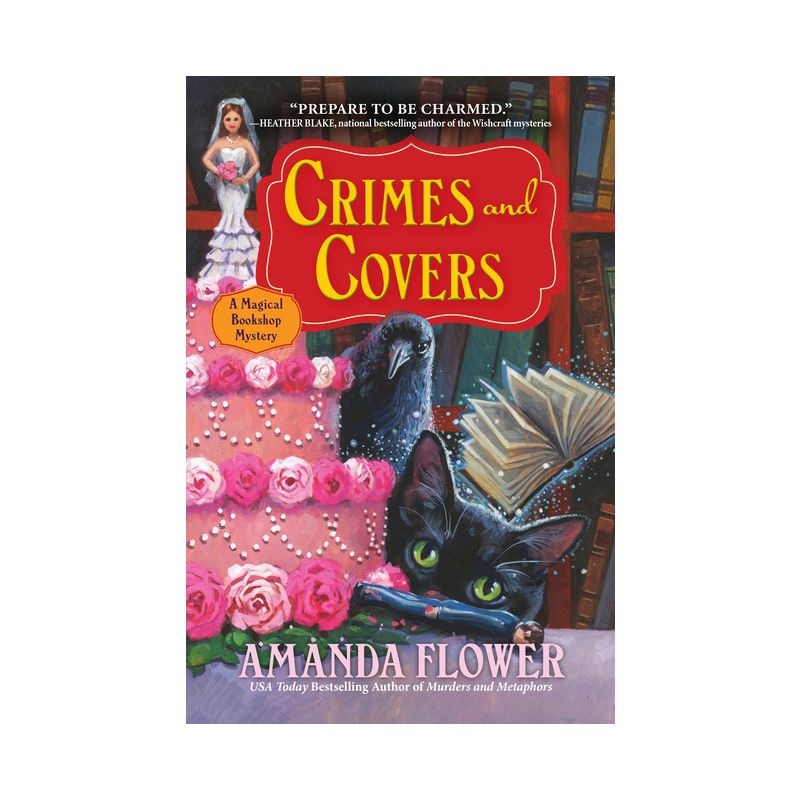 Crimes and Covers - (Magical Bookshop Mystery) by  Amanda Flower (Paperback), 1 of 2