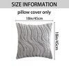 REGALWOVEN Geometric Decorative Farmhouse Throw Pillow Covers Soft Plush Cushion for Sofa Living Room Office 2 Pcs - 4 of 4