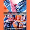 PATPAT Family Matching Mommy and Me Floral  Strap Midi Dresses and Splicing Short-sleeve T-shirts Sets - 4 of 4