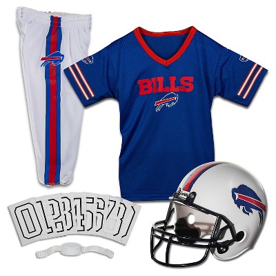 Franklin Sports NFL Buffalo Bills Deluxe Uniform Set