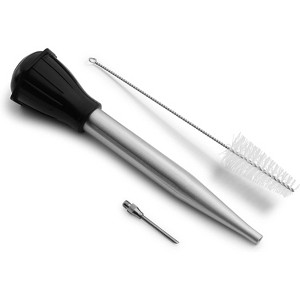 Bellemain Signature Turkey Baster Set with Cleaning Brush – Heavy-Duty Stainless Steel & Silicone - 1 of 4