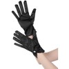 INSPIRE CHIC Women's Satin Faux Pearl Sembellished Full Finger Gloves - 4 of 4