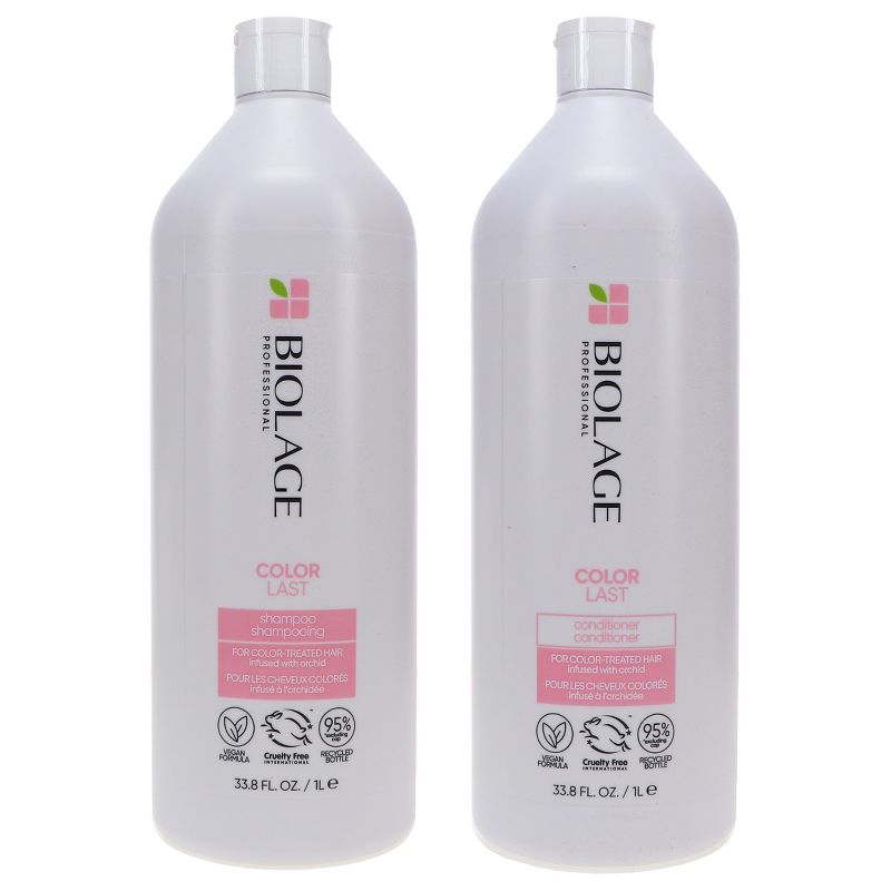 Matrix Biolage Colorlast Shampoo 33.8 oz & Biolage Colorlast Conditioner 33.8 oz Combo Pack, 1 of 9