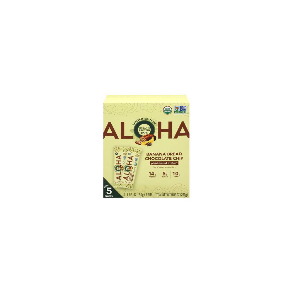 ALOHA Seasonal Protein Bars - 14g Protein - 9.88oz/5ct