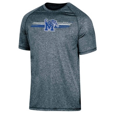 Ncaa Memphis Tigers Men's Gray Poly T-shirt : Target