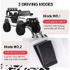 2-Seater 12V Ride On Truck for Kids w/Parent Remote, Safety Belt, LED Lights, MP3 Player, All-Terrain Wheels - 2 of 4